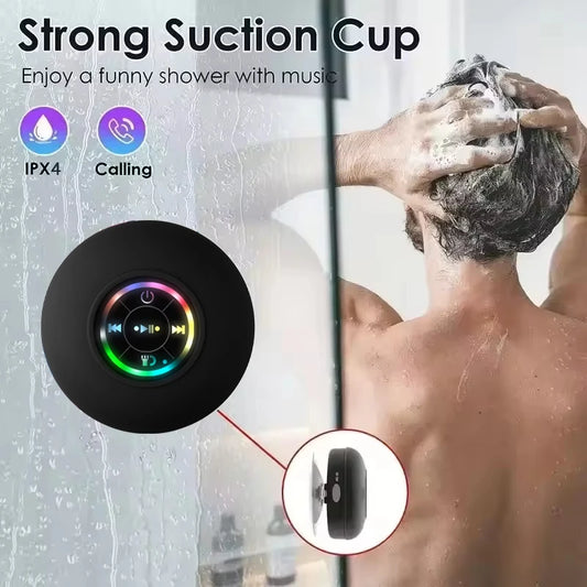 Bocina Bluetooth Portátil con Luz LED | Sonido Estéreo