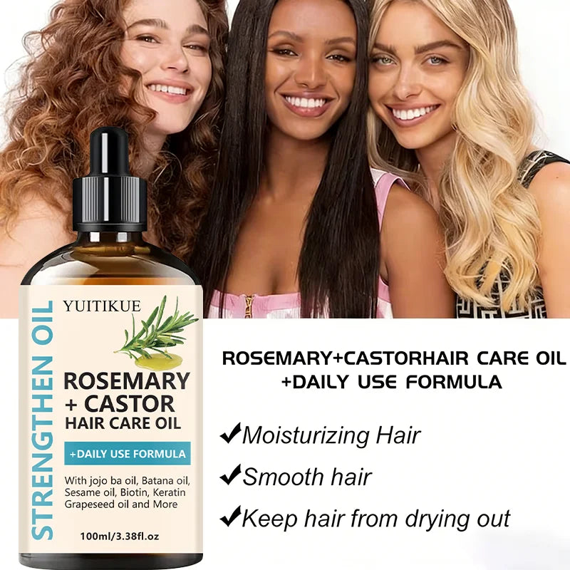 Aceite Capilar de Romero y Ricino con Jojoba y Batana