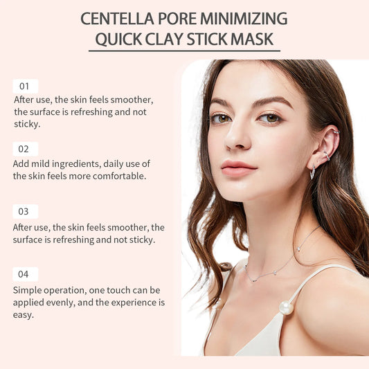 Mascarilla Facial de Centella en Barra | Limpieza de Poros