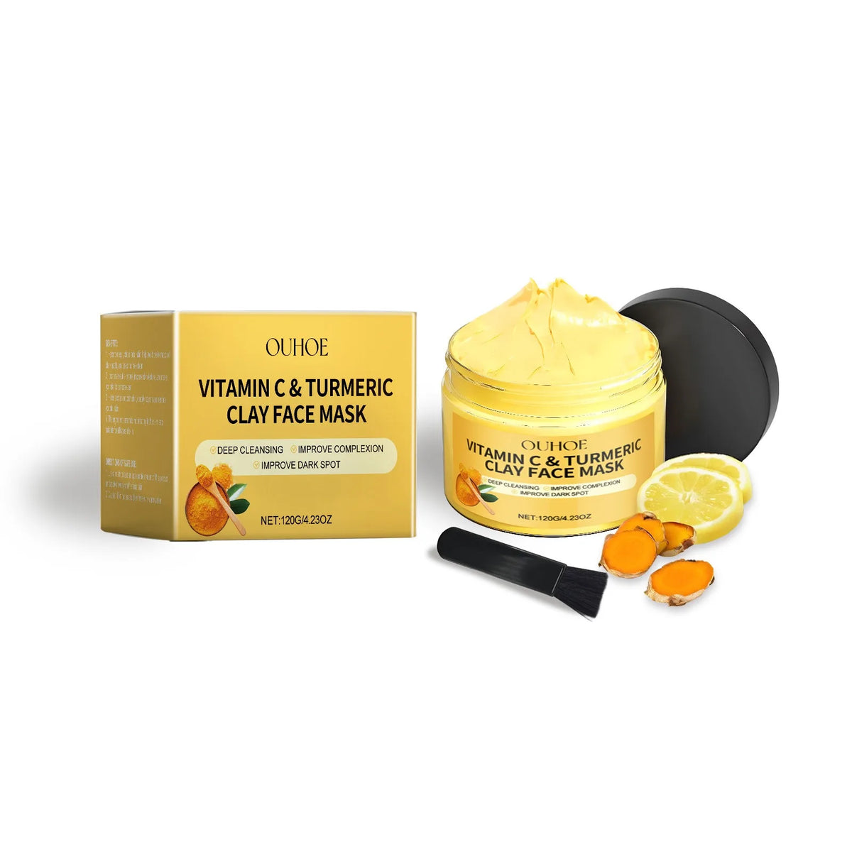 Vitamin C and Turmeric Exfoliating Facial Mask