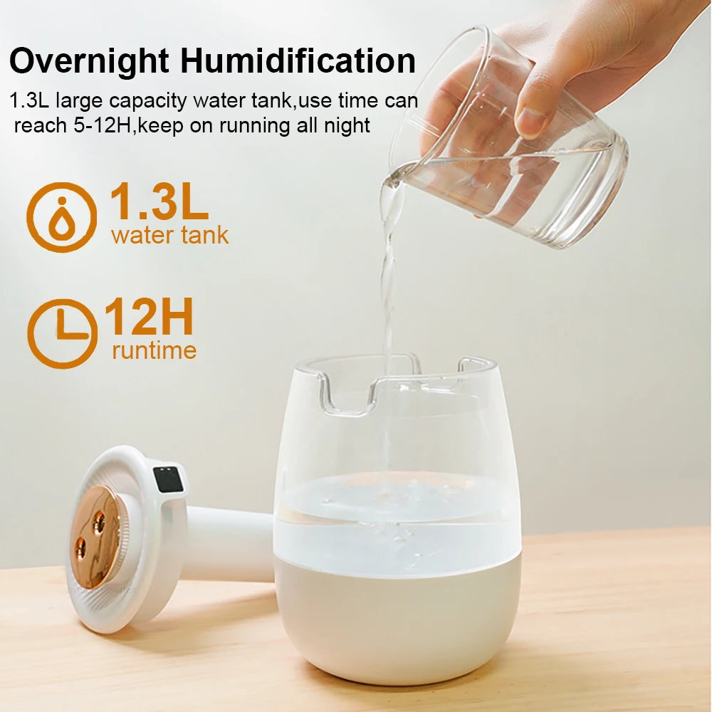 Large Capacity Ultrasonic Humidifier with Night Light