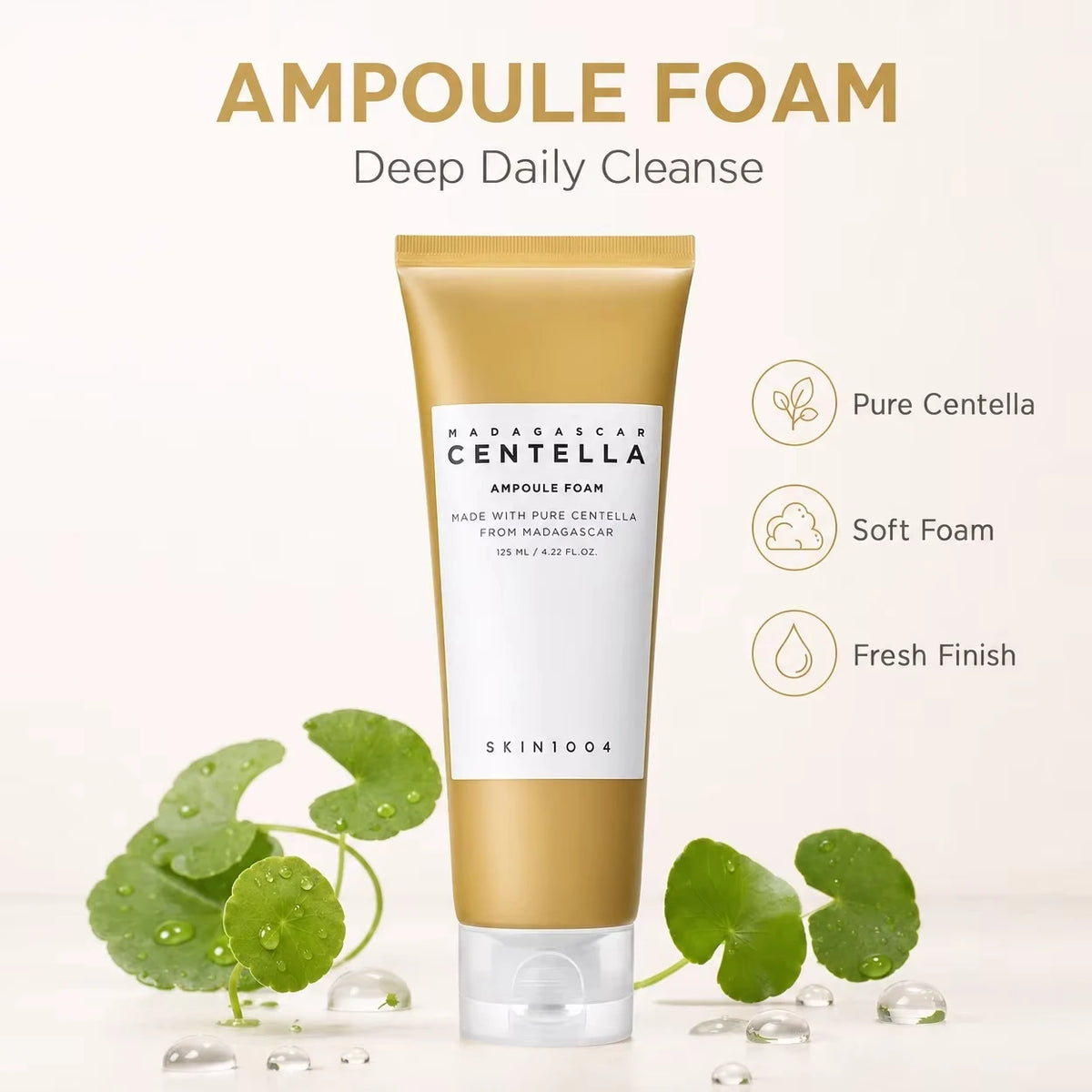 Centella Asiatica Deep Cleansing Facial Foam — 125ml