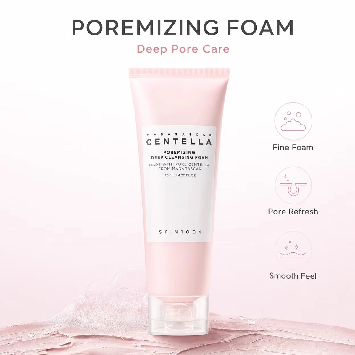 Centella Asiatica Deep Cleansing Facial Foam — 125ml