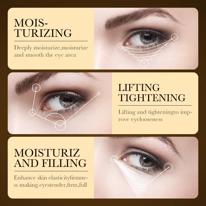24K Gold Hyaluronic Acid Eye Cream — Dark Circles