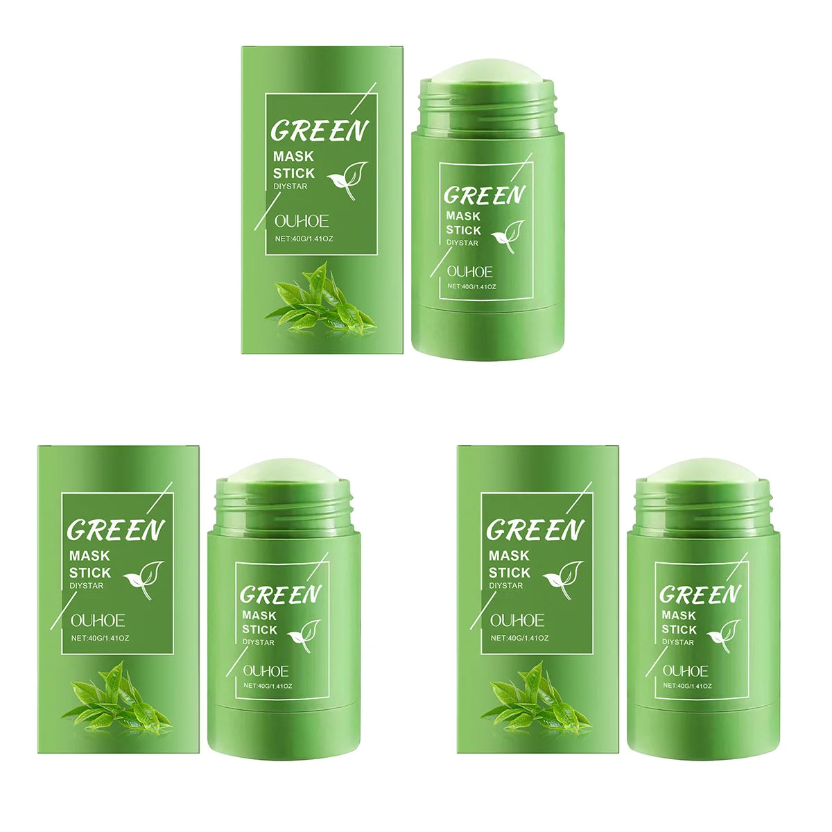 Volcanic Clay and Green Tea Cleansing Mask Stick
