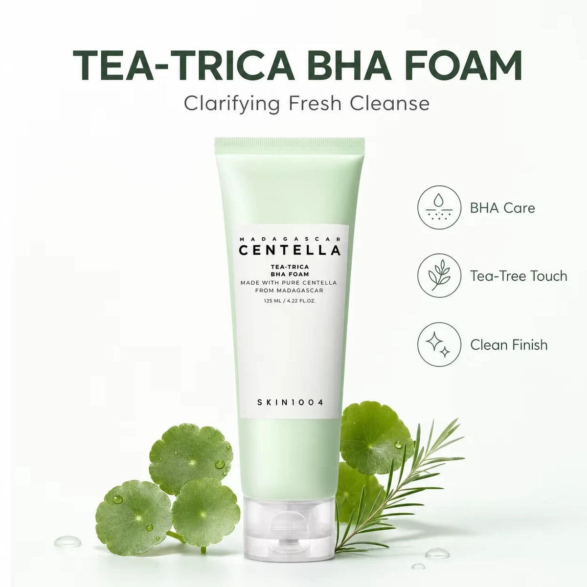 Centella Asiatica Deep Cleansing Facial Foam — 125ml