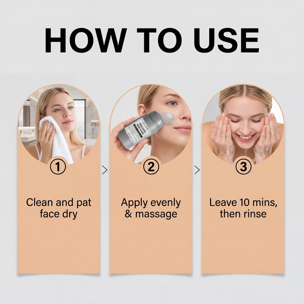 Volcanic Clay and Green Tea Cleansing Mask Stick