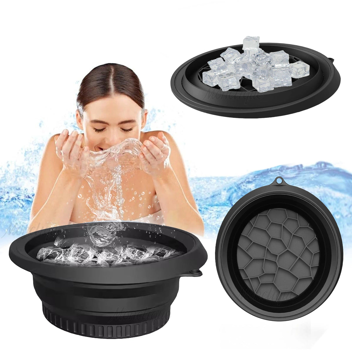 Silicone Facial Ice Bowl | Reusable & Foldable