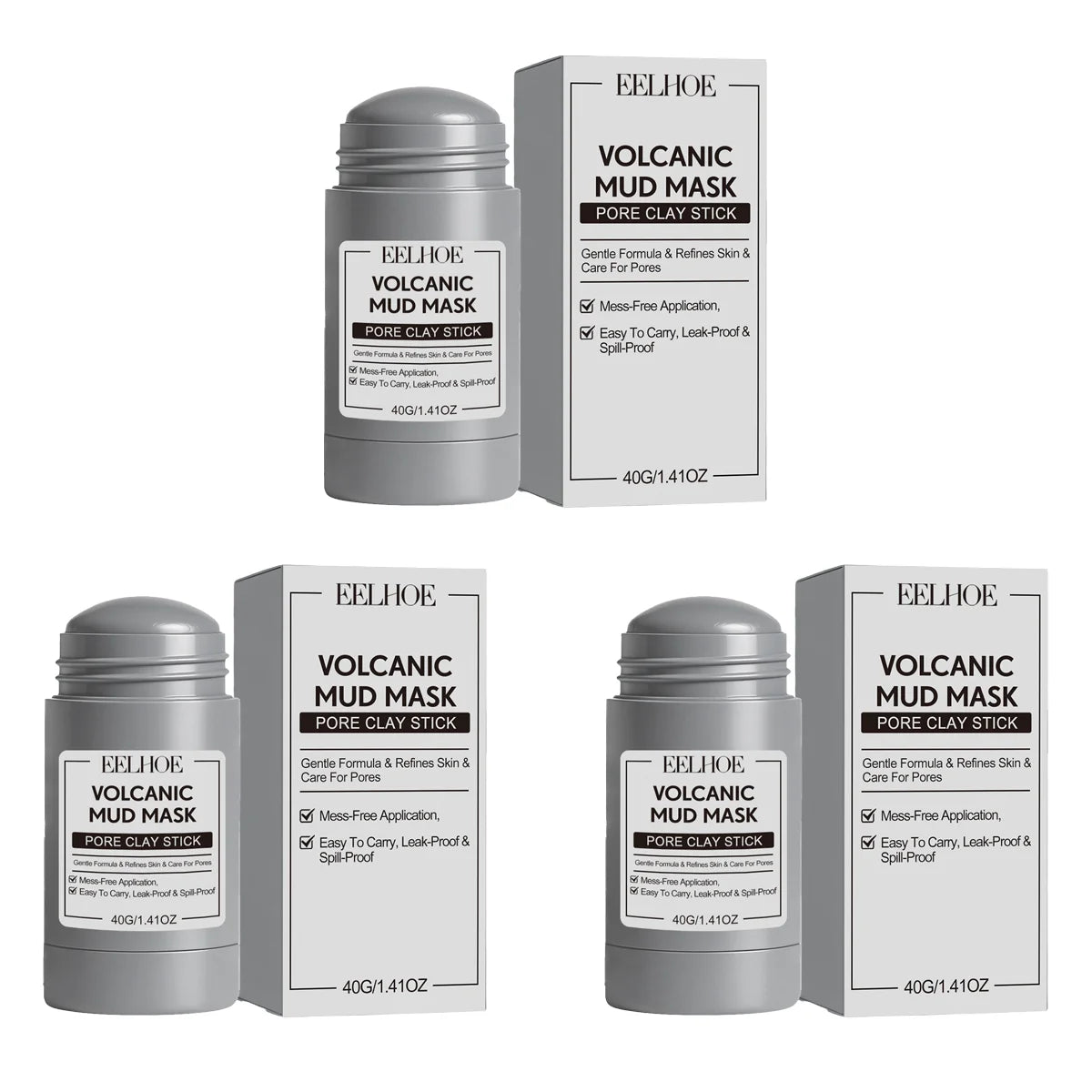 Volcanic Clay and Green Tea Cleansing Mask Stick