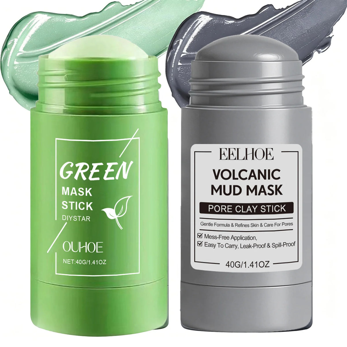 Volcanic Clay and Green Tea Cleansing Mask Stick