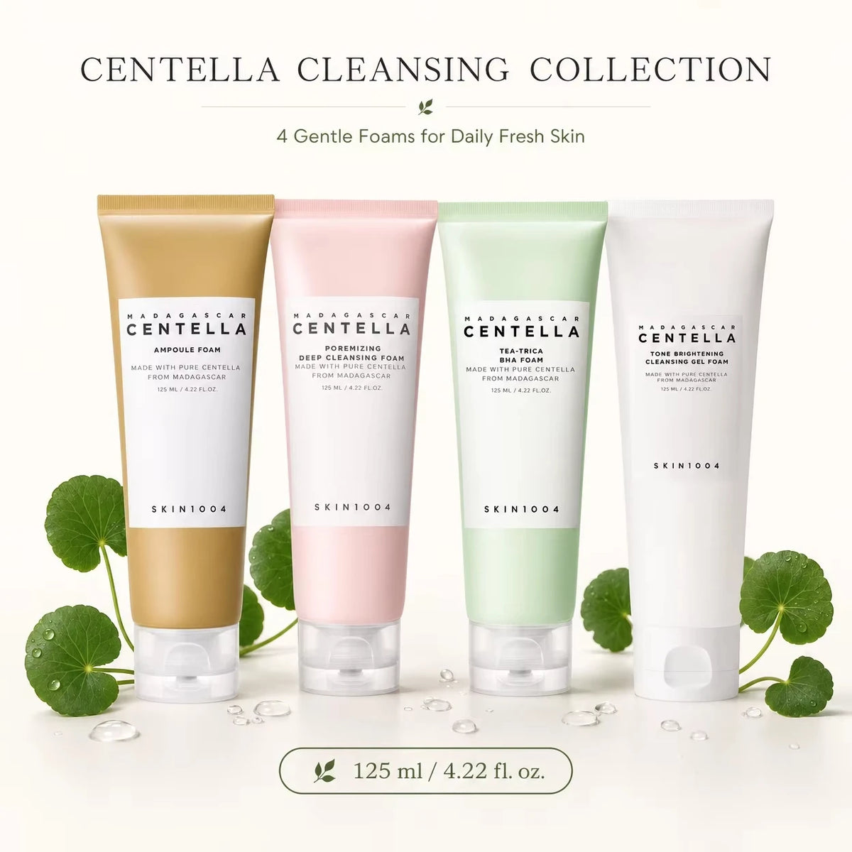 Centella Asiatica Deep Cleansing Facial Foam — 125ml