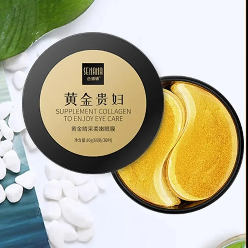 Golden Collagen Under-Eye Patches (60 pcs)
