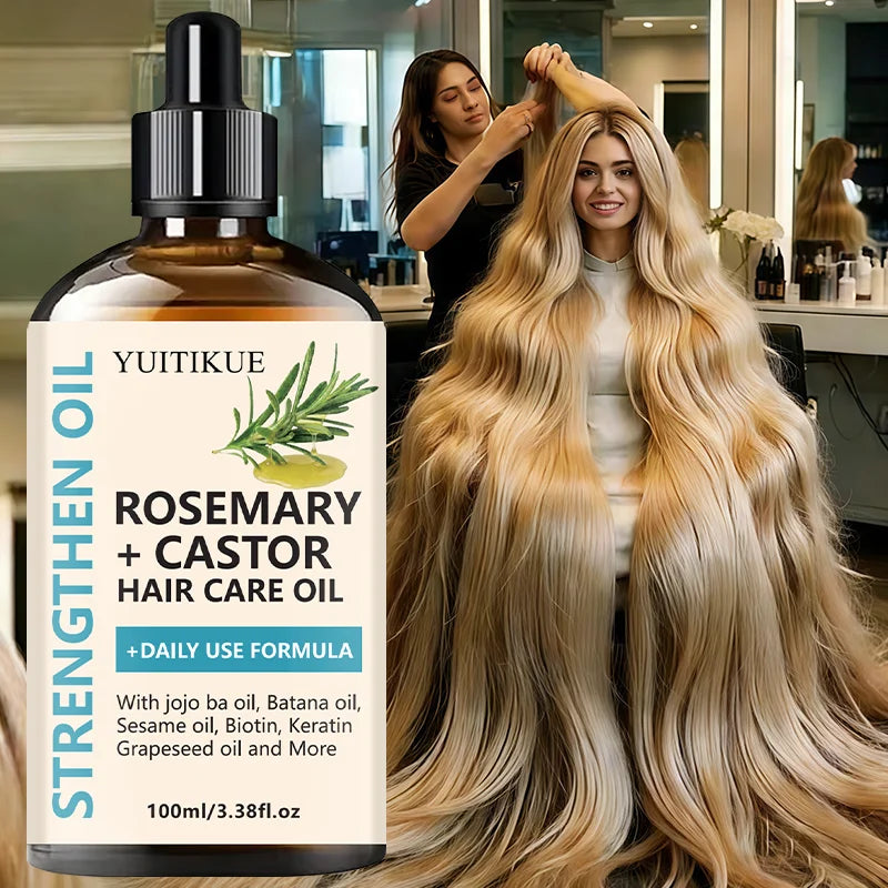 Aceite Capilar de Romero y Ricino con Jojoba y Batana