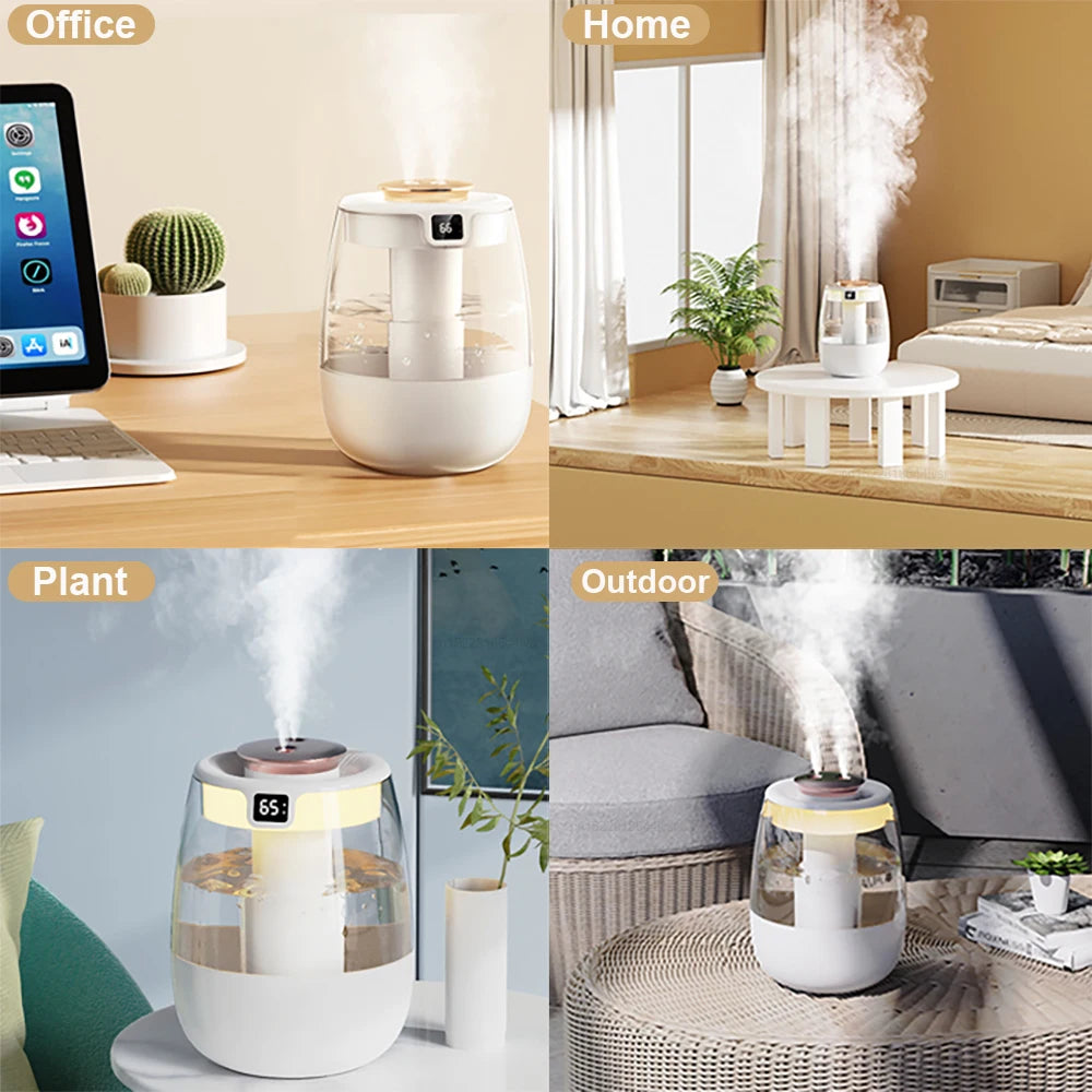Large Capacity Ultrasonic Humidifier with Night Light