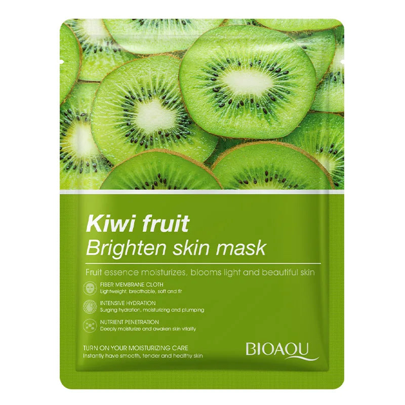 Fruit Sheet Face Masks — Blueberry, Cucumber and Pomegranate