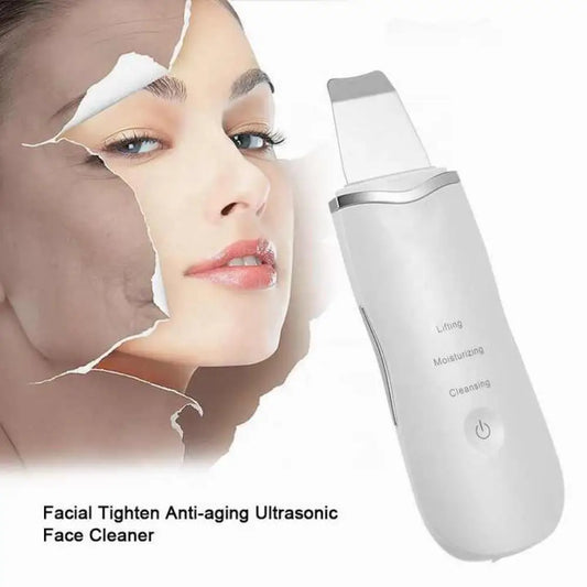 Ultrasonic Facial Spatula — Deep Cleansing and Blackhead Removal