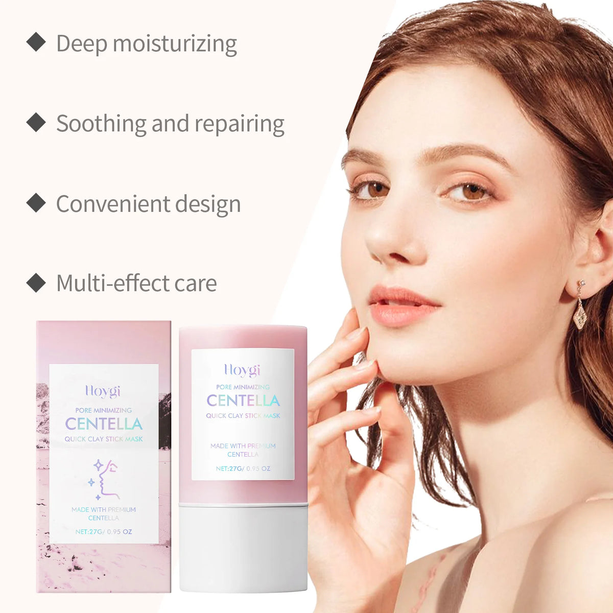 Mascarilla Facial de Centella en Barra | Limpieza de Poros