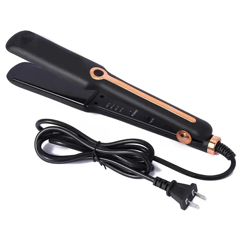2-in-1 Hair Straightener and Curling Iron — Adjustable Temperature