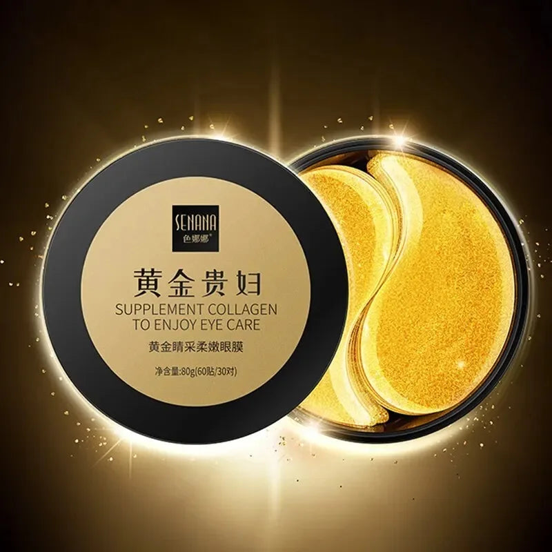 Golden Collagen Under-Eye Patches (60 pcs)