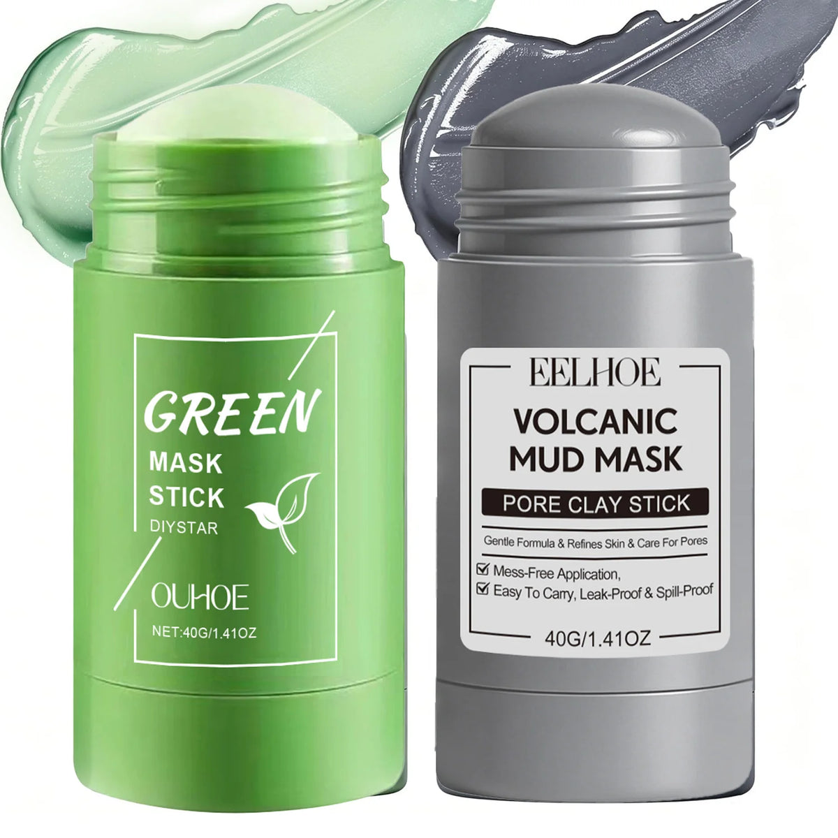 Volcanic Clay and Green Tea Cleansing Mask Stick